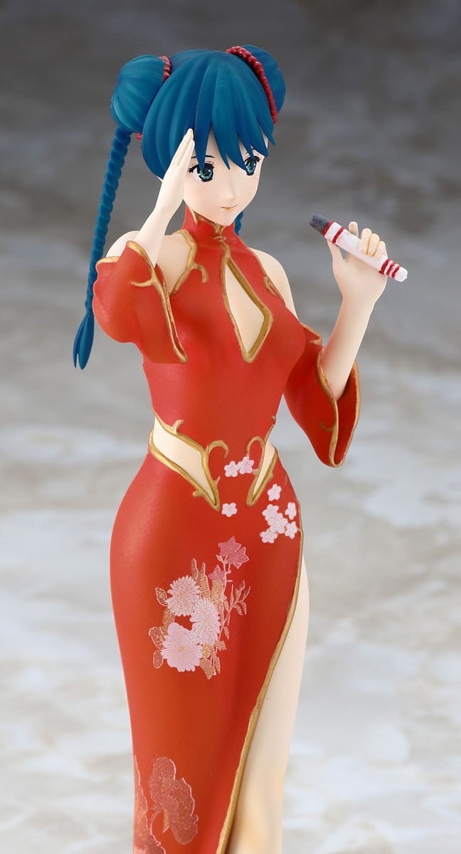 1/12『リン・ミンメイ（チャイナドレス）』超時空要塞マクロス レジン製キット-004