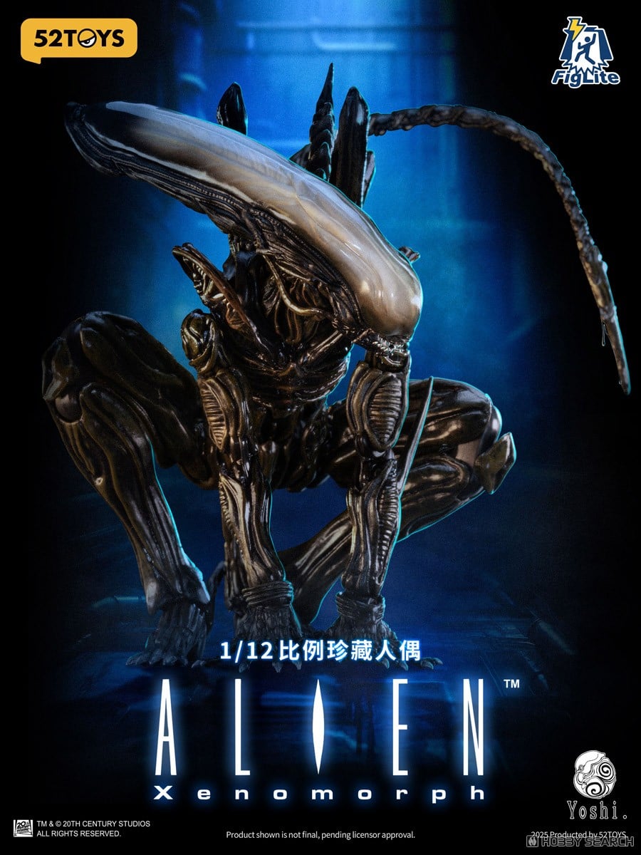 FIGLITE『ゼノモーフ』エイリアン 1/12 可動フィギュア-003