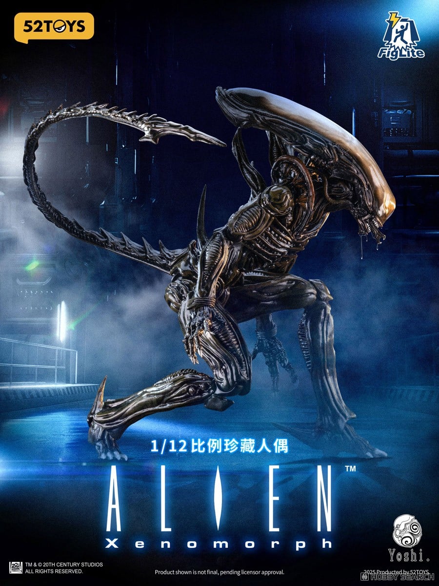FIGLITE『ゼノモーフ』エイリアン 1/12 可動フィギュア-005