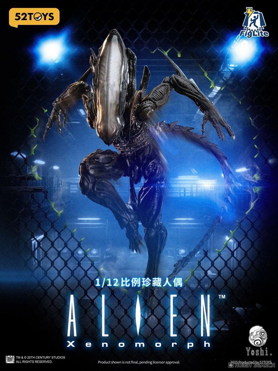 FIGLITE『ゼノモーフ』エイリアン 1/12 可動フィギュア-006