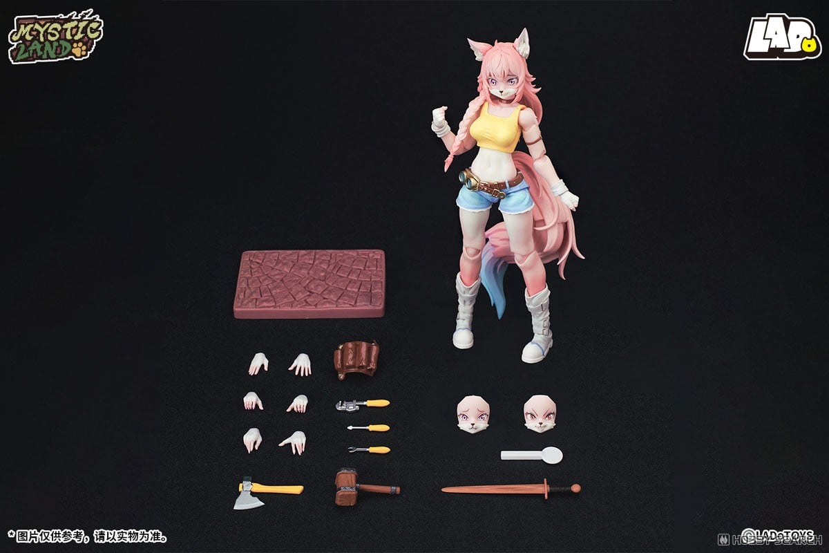 ミスティックランド『ERA-001CL Liya CandyLand（キャンディランド）Ver.』1/12 可動フィギュア-014