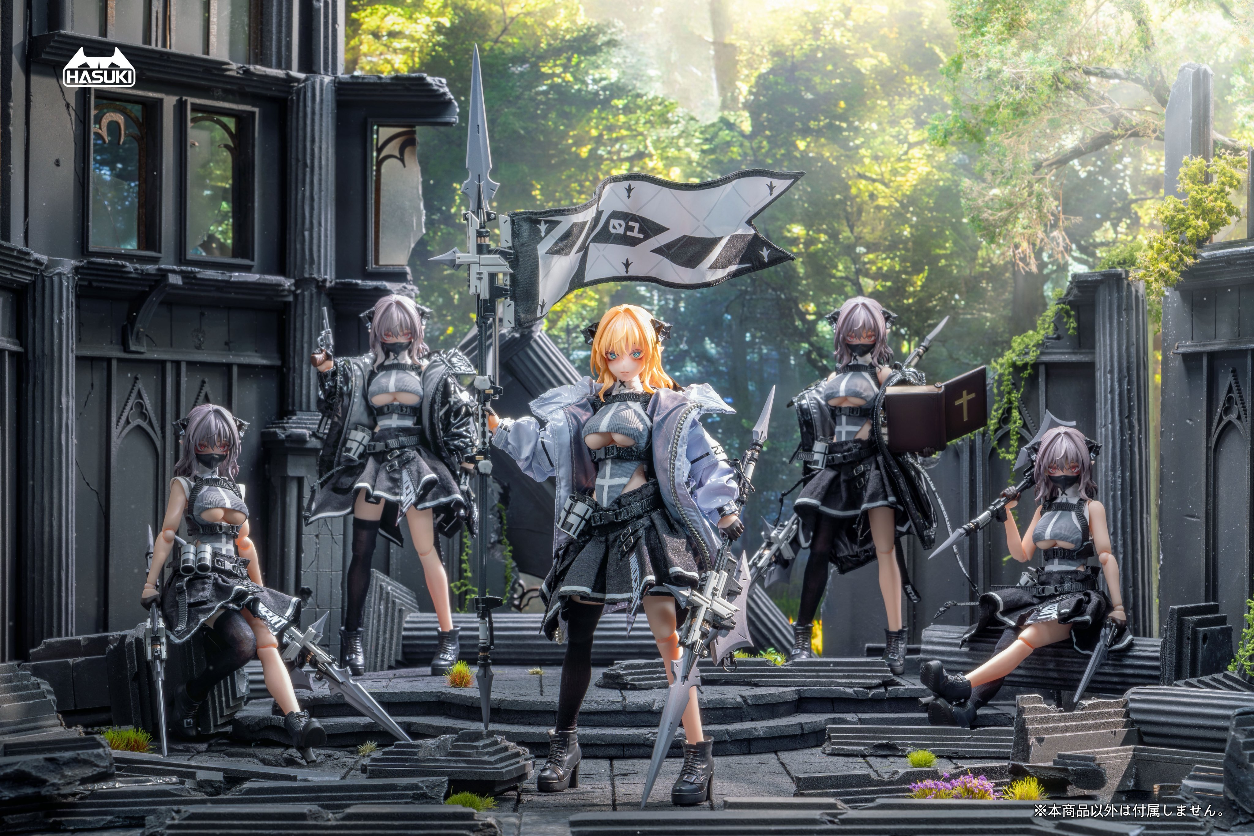 【限定販売】pocket artシリーズ『PA009 ORIG.ver 白衣主教 マリアンヌ』1/12 完成品アクションフィギュア-004