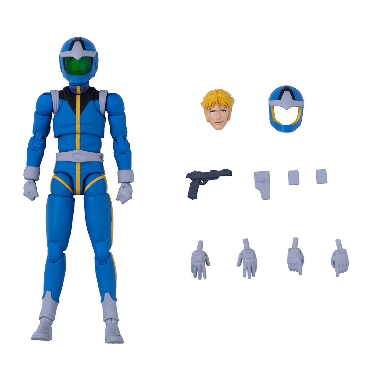 G.M.G. COLLECTION 11 機動戦士ガンダム 地球連邦軍『スレッガー・ロウ ノーマルスーツVer.』可動フィギュア-001