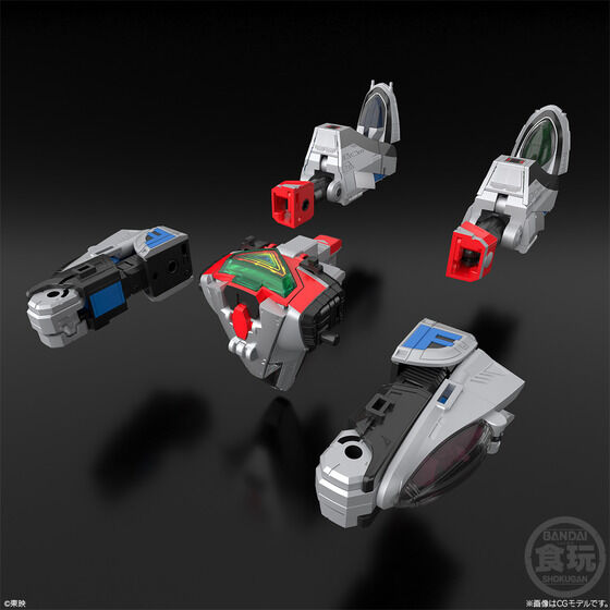 【食玩】SMP [SHOKUGAN MODELING PROJECT] 『3Dフォーメーション タイムロボ』未来戦隊タイムレンジャー プラモデル-004