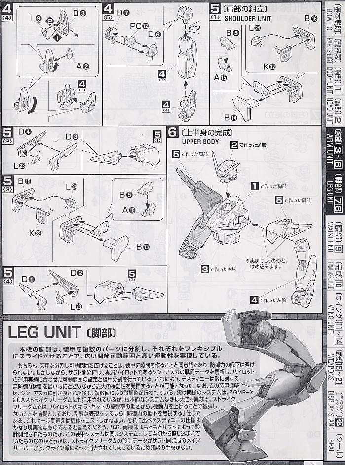 【再販】MG 1/100『デスティニーガンダム』機動戦士ガンダムSEED DESTINY プラモデル-021
