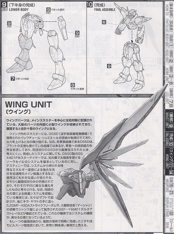 【再販】MG 1/100『デスティニーガンダム』機動戦士ガンダムSEED DESTINY プラモデル-025