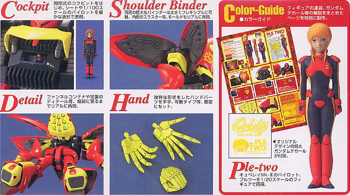 【再販】MG 1/100『キュベレイMk-II（プルツー専用機）』機動戦士ガンダムZZ プラモデル-007