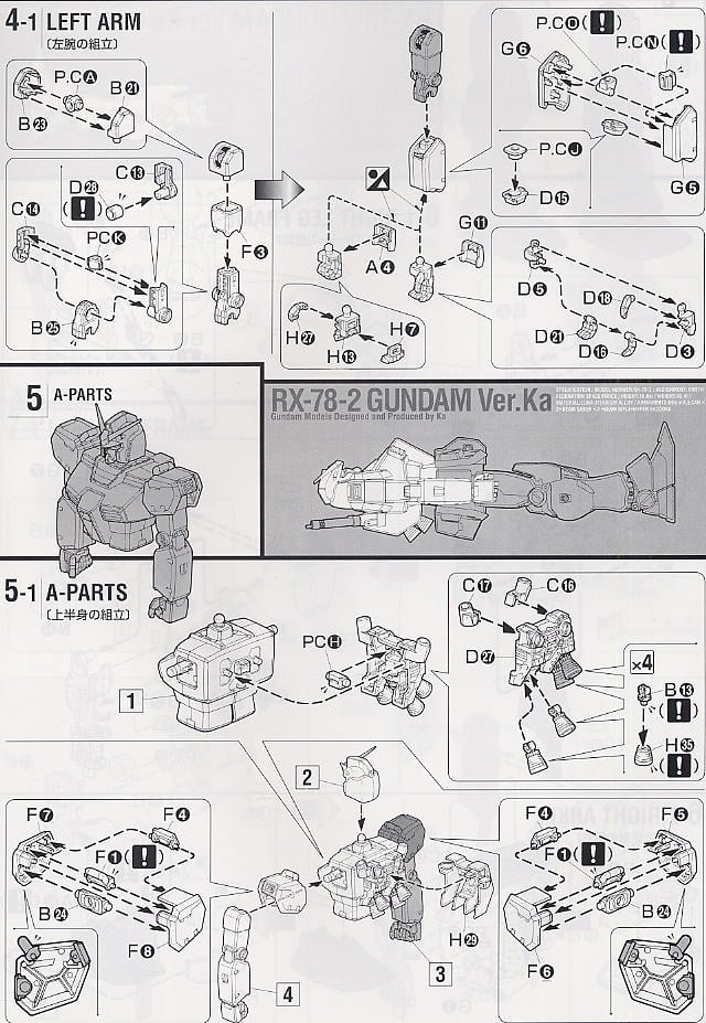 【再販】MG 1/100『RX-78-2 ガンダム Ver.Ka』機動戦士ガンダム プラモデル-012