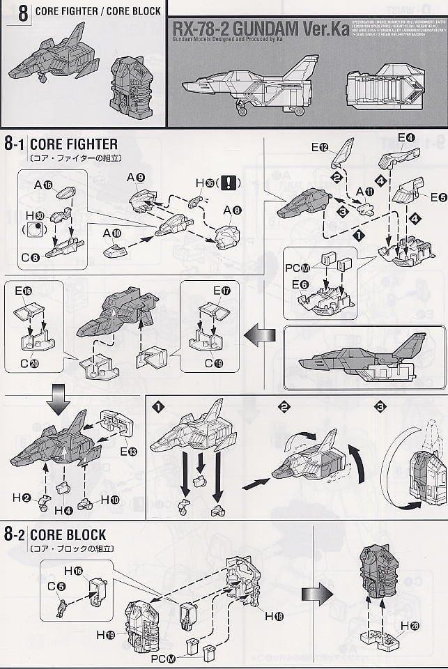 【再販】MG 1/100『RX-78-2 ガンダム Ver.Ka』機動戦士ガンダム プラモデル-016