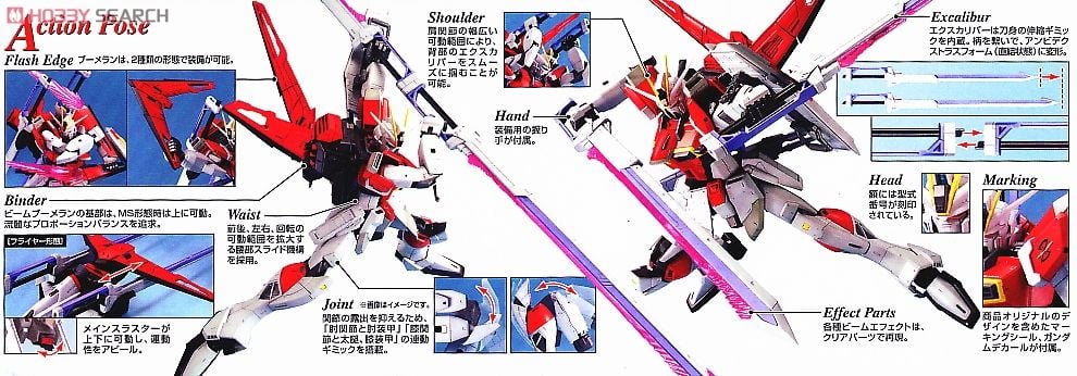 【再販】MG 1/100『ソードインパルスガンダム』機動戦士ガンダムSEED DESTINY プラモデル-005