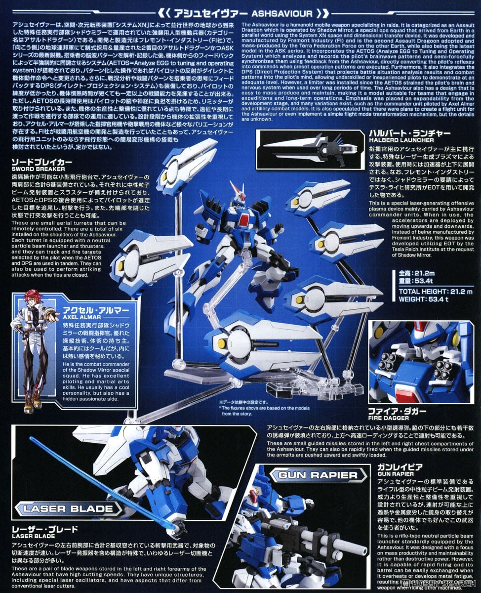 【再販】HG『アシュセイヴァー』スーパーロボット大戦OG プラモデル-026