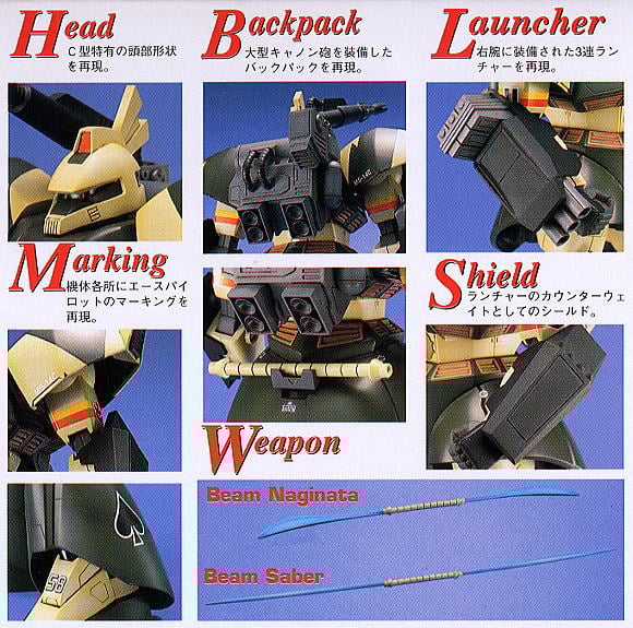 【再販】MG 1/100『ゲルググキャノン』機動戦士ガンダムMSV プラモデル-006