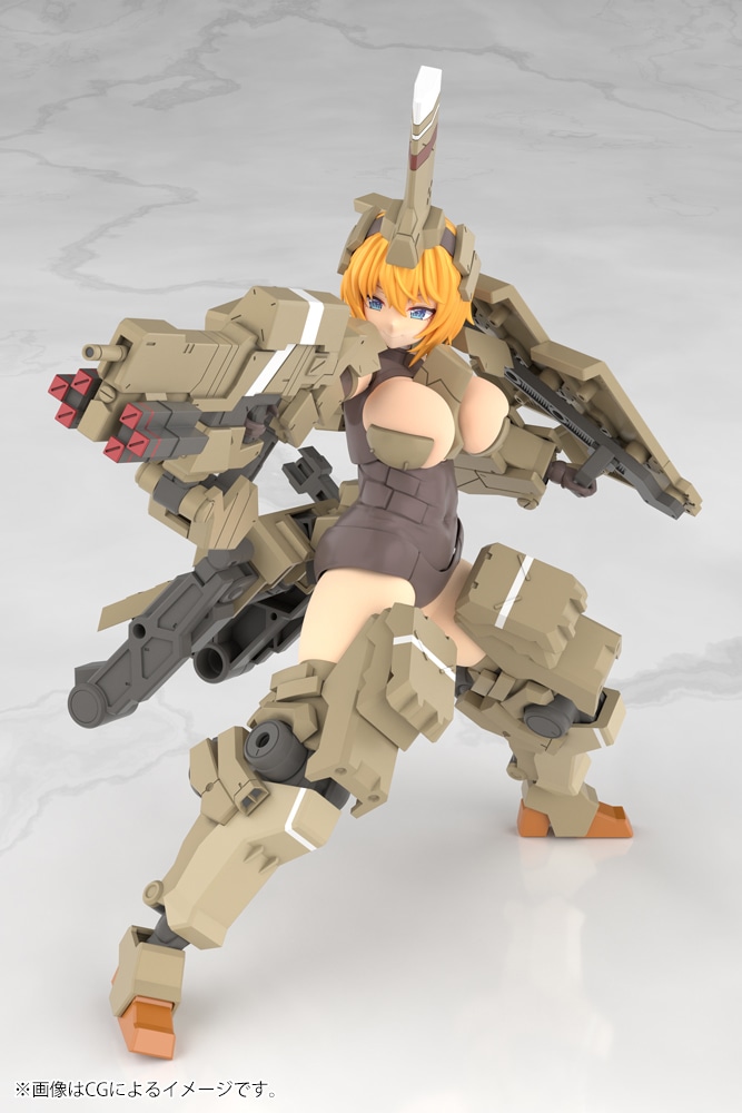 フレームアームズ・ガール『輝鎚・甲』プラモデル-004