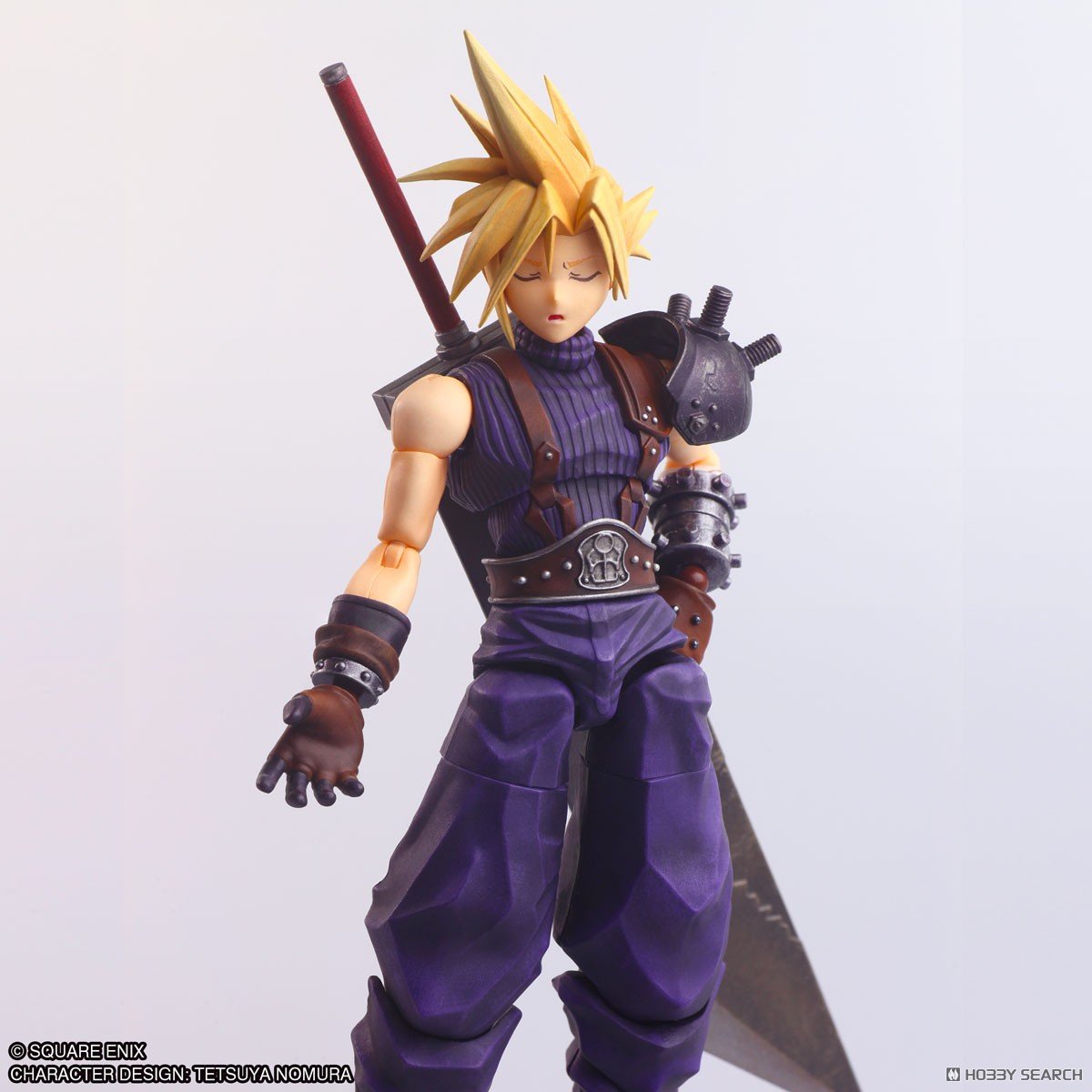 ストラクチャーアーツ『クラウド・ストライフ』ファイナルファンタジーVII プラモデル-004