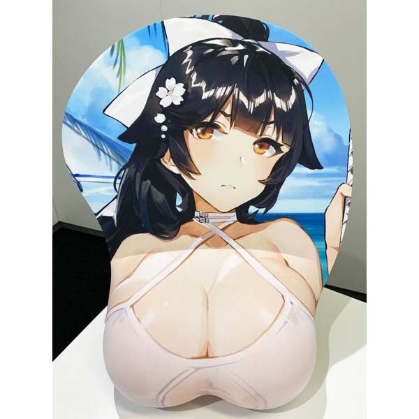 【再販】等身大おっぱいマウスパッド『高雄（砂浜ラプソディVer.）』アズールレーン グッズ【Softgarage】