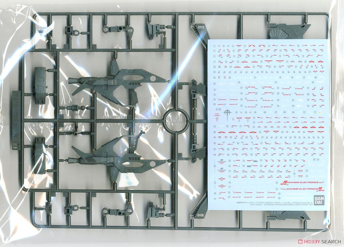 【再販】HGUC 1/144『ΞガンダムVSペーネロペー ファンネル・ミサイル エフェクトセット』機動戦士ガンダム 閃光のハサウェイ プラモデル-024