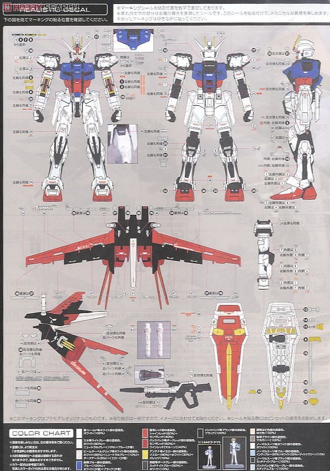 【再販】RG 1/144『エールストライクガンダム』機動戦士ガンダムSEED プラモデル-013