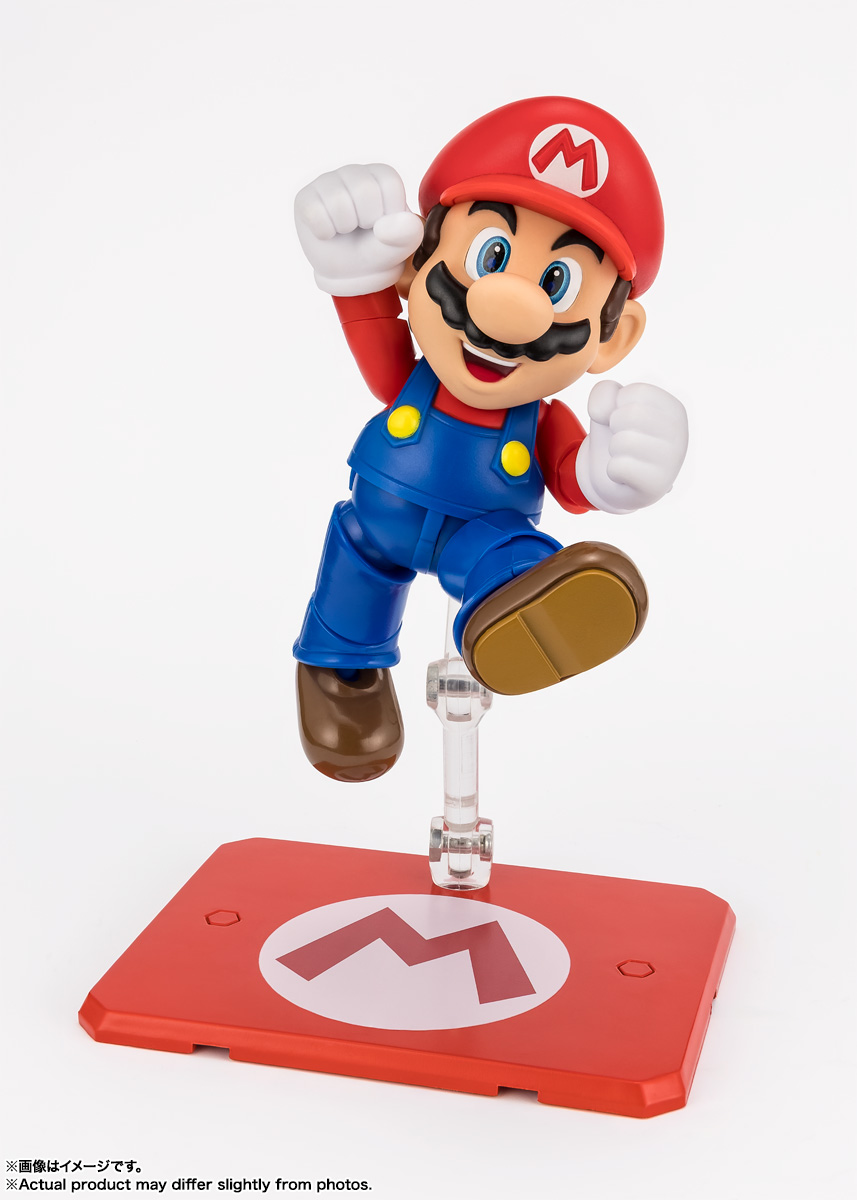 【再販】S.H.Figuarts『マリオ（SUPER MARIO）』スーパーマリオシリーズ 可動フィギュア-001