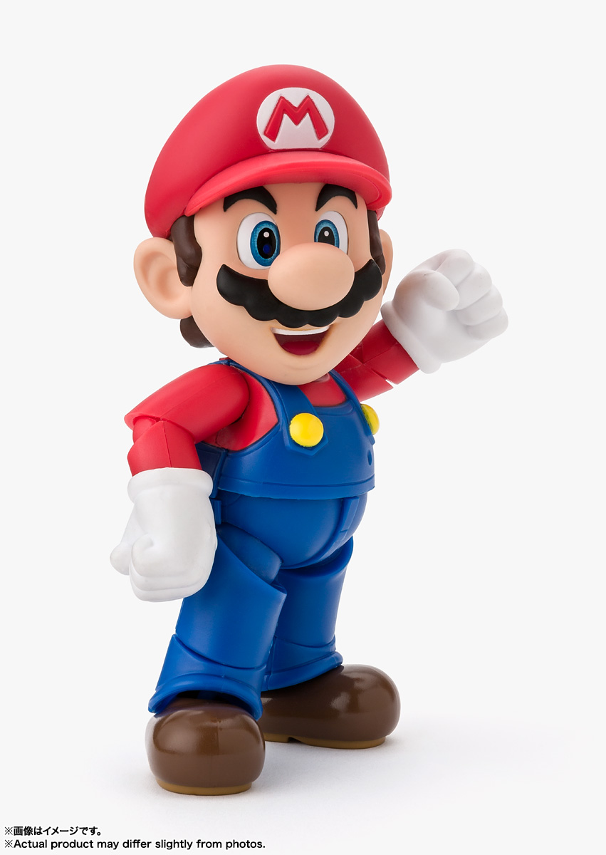 【再販】S.H.Figuarts『マリオ（SUPER MARIO）』スーパーマリオシリーズ 可動フィギュア-002