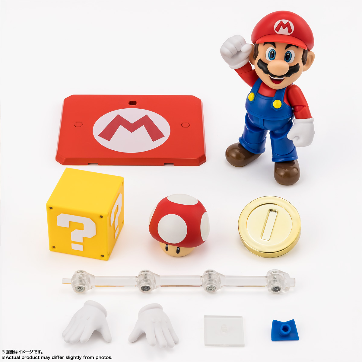 【再販】S.H.Figuarts『マリオ（SUPER MARIO）』スーパーマリオシリーズ 可動フィギュア-005