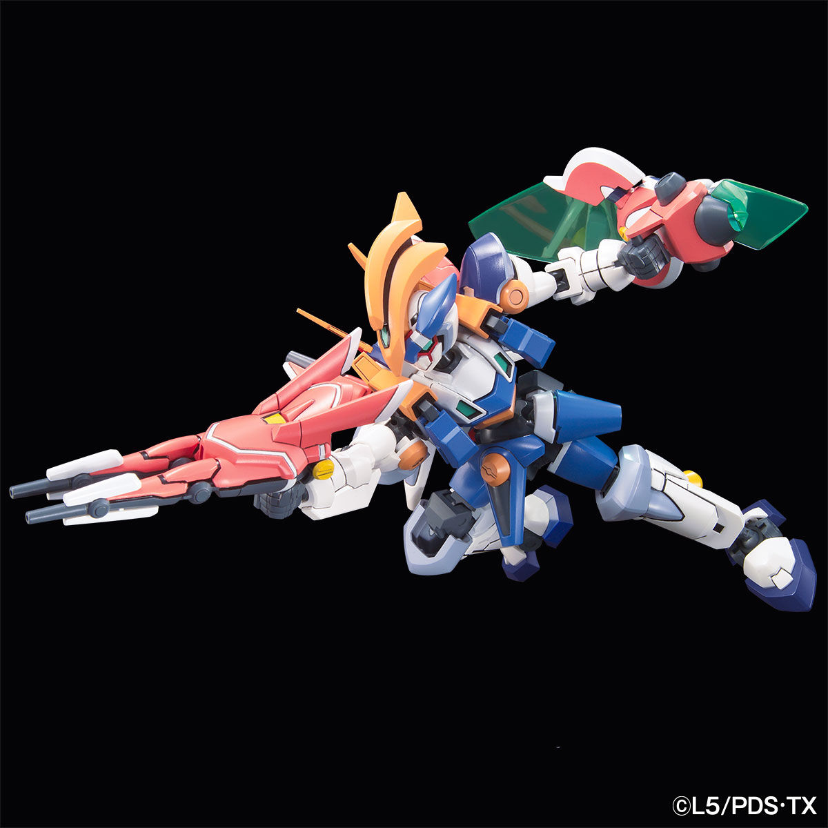 【限定販売】ダンボール戦機W『LBXΣオービス』1/1 プラモデル-006