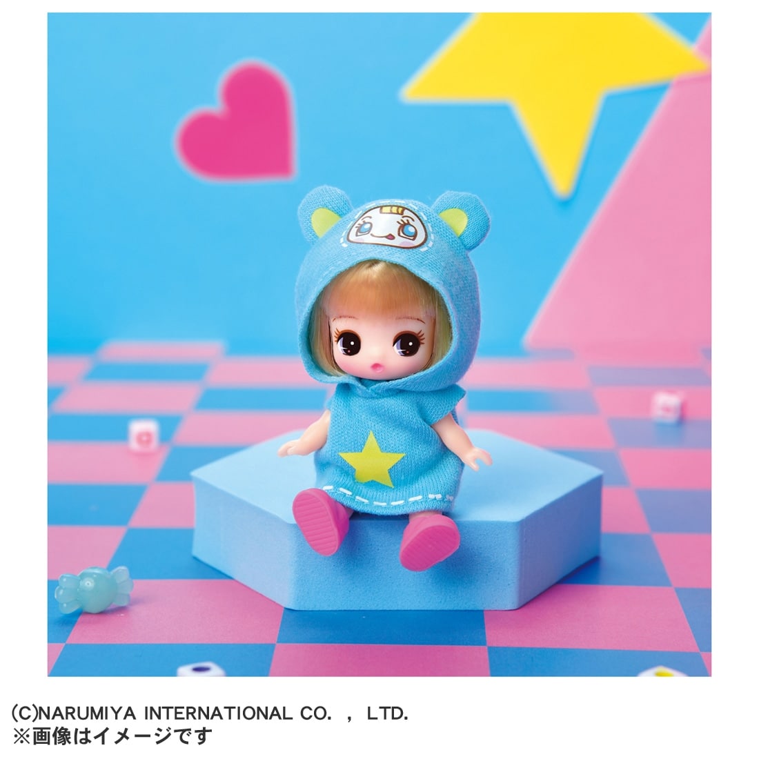 ぷちリカちゃん『ナルミヤキャラクターズコレクション』6個入りBOX-008