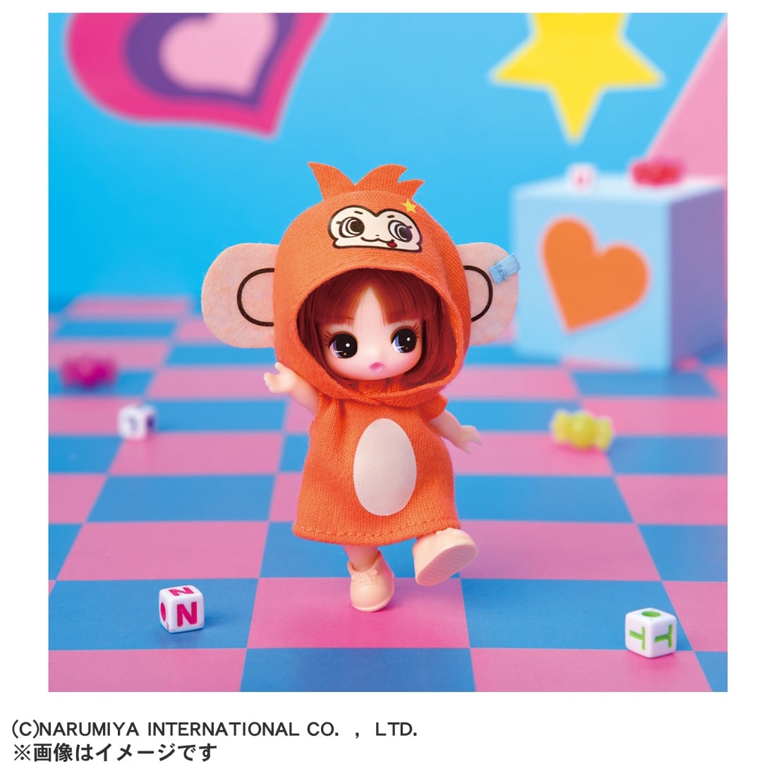 ぷちリカちゃん『ナルミヤキャラクターズコレクション』6個入りBOX-010