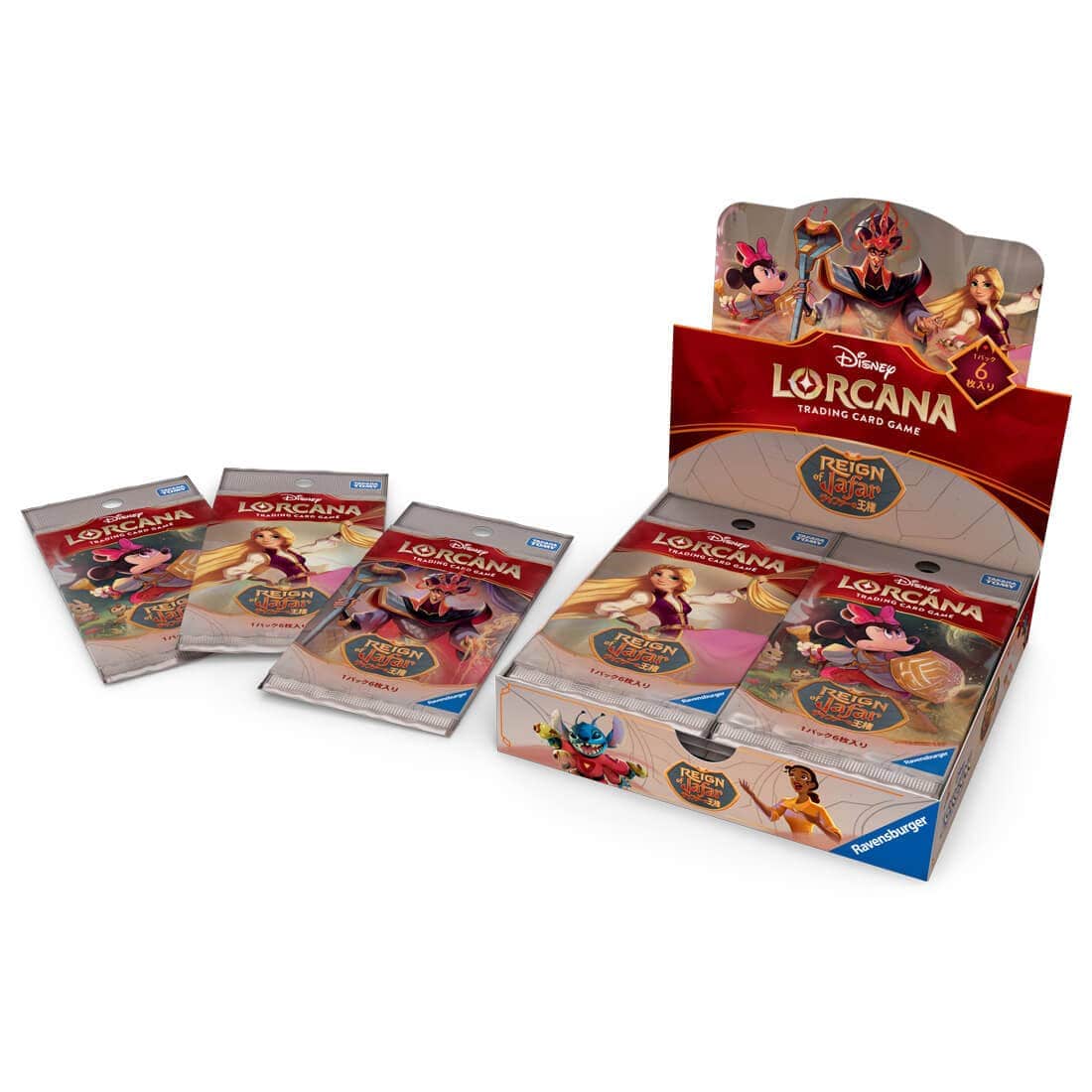 ディズニー･ロルカナ･TCG 日本語版『ブースターパック ジャファーの王権』16パック入りBOX-001