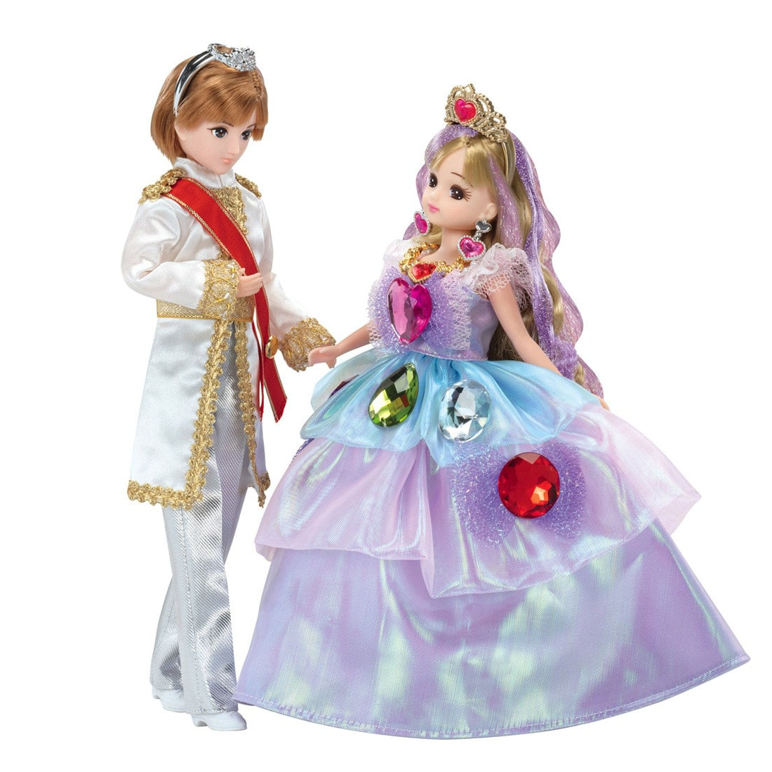 リカちゃん人形『LD-05 今っぽプリンセス にじいろジュエルリカちゃん』完成品ドール-005