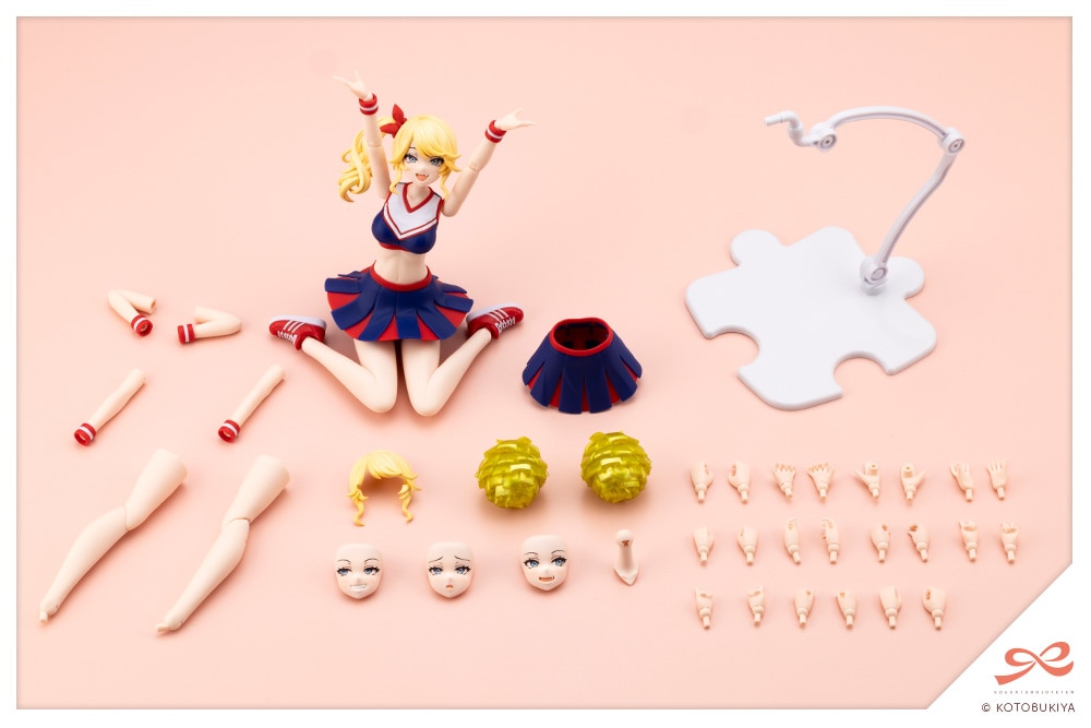 創彩少女庭園『一条 星羅【チアリーディング衣装】』1/10 プラモデル-032