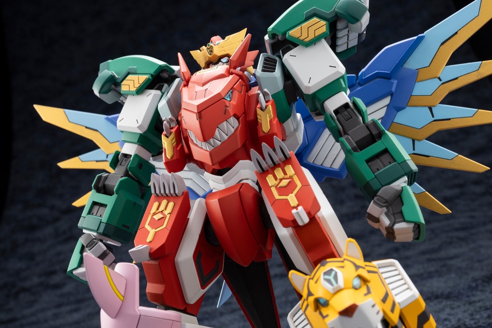 戦隊レッド 異世界で冒険者になる『マキシマム・キズナカイザー』プラモデル-012