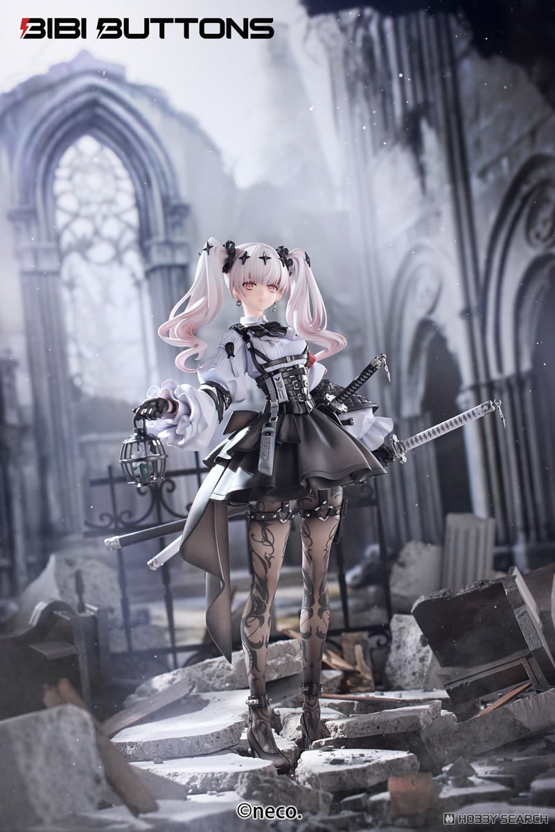 neco氏イラスト『不花侵領域 瑠花 通常版』1/7 完成品フィギュア-016