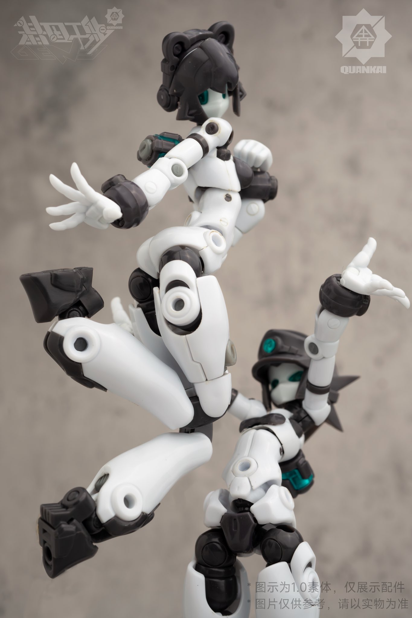 Gene Interference（ジーンインターフェアランス）シリーズ『QK-ST-002』1/12 プラスチックモデルキット-014