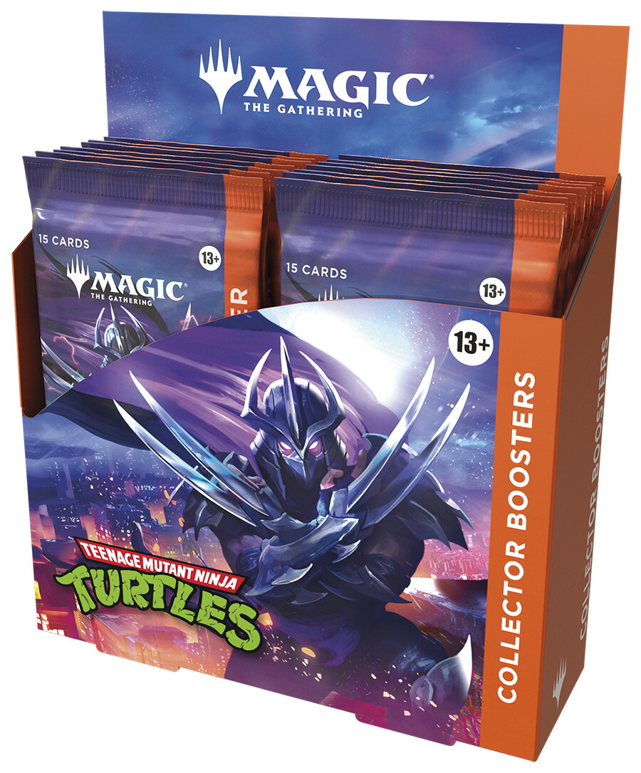 【英語】MTG『ミュータント タートルズ【コレクター・ブースター】英語版』12パック入りBOX