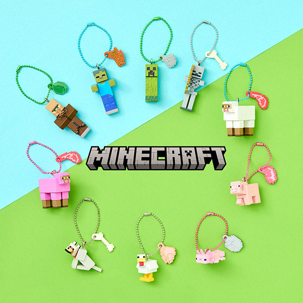 【食玩】『マインクラフト マスコット＆ビスケット』10個入りBOX