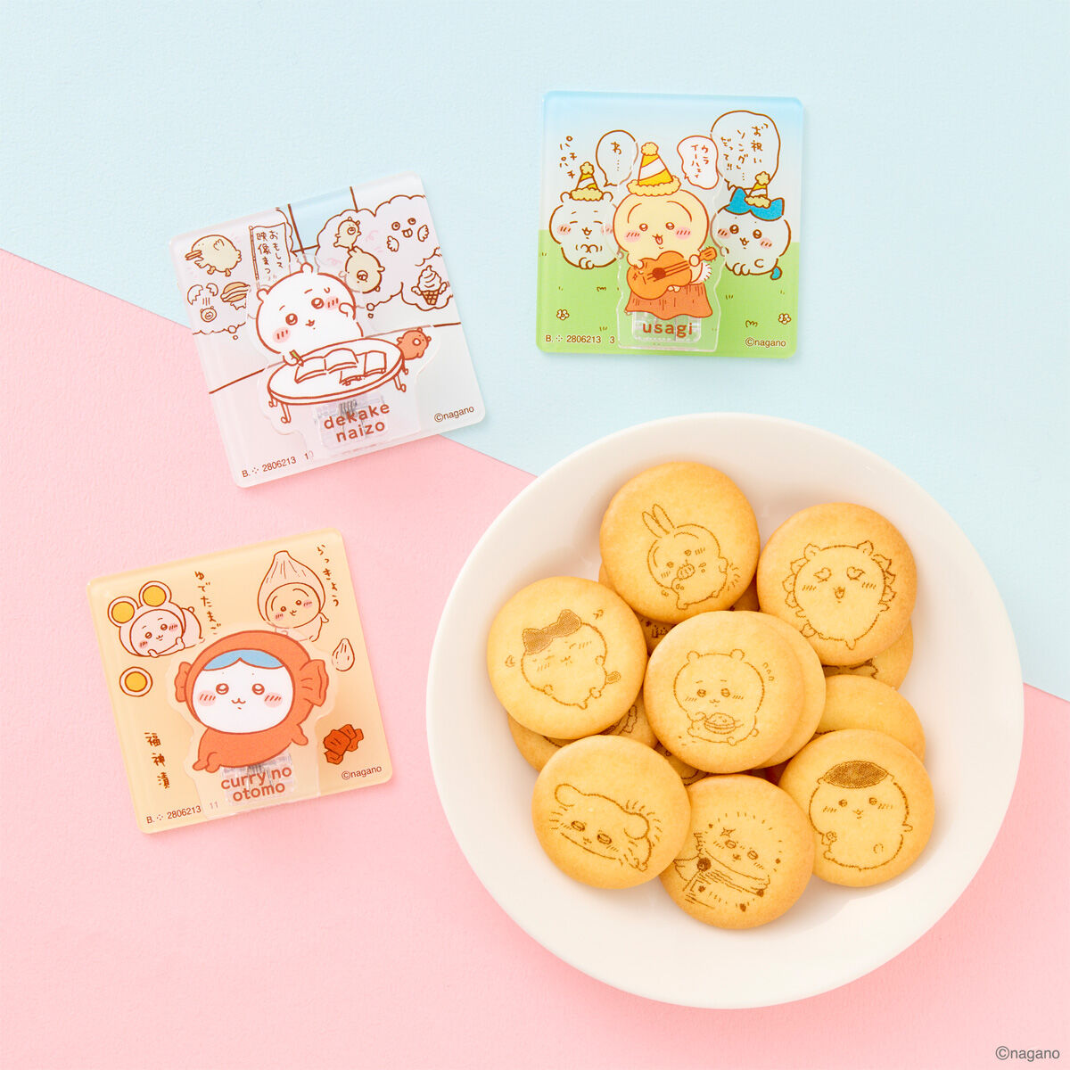 【食玩】『ちいかわ アクリルシーンクリップビスケット』10個入りBOX-006