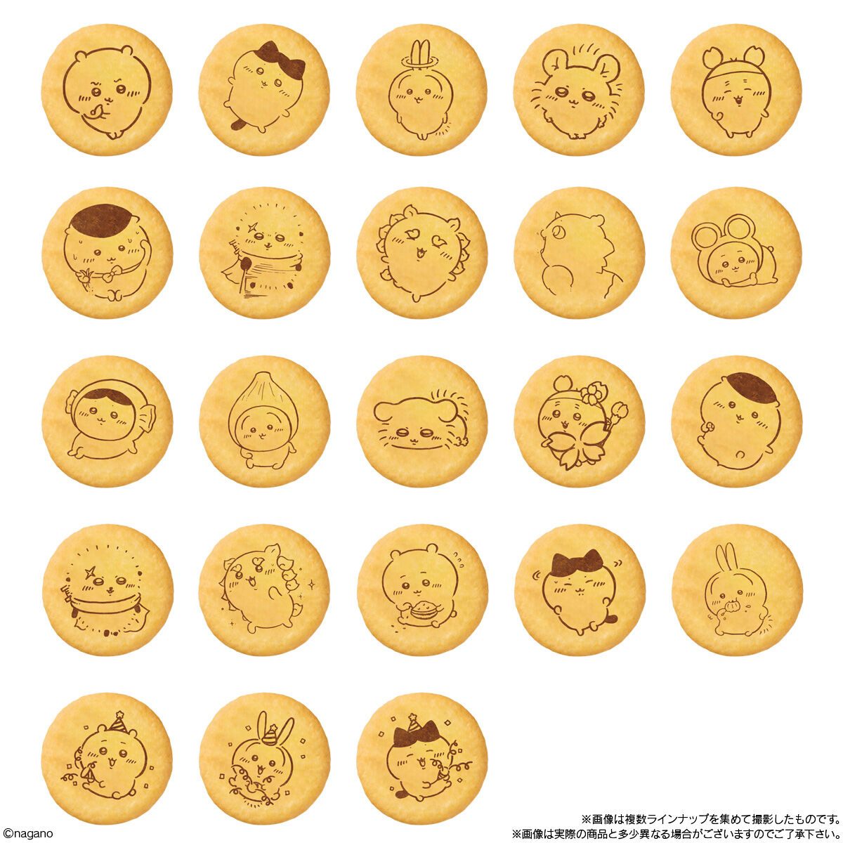 【食玩】『ちいかわ アクリルシーンクリップビスケット』10個入りBOX-009