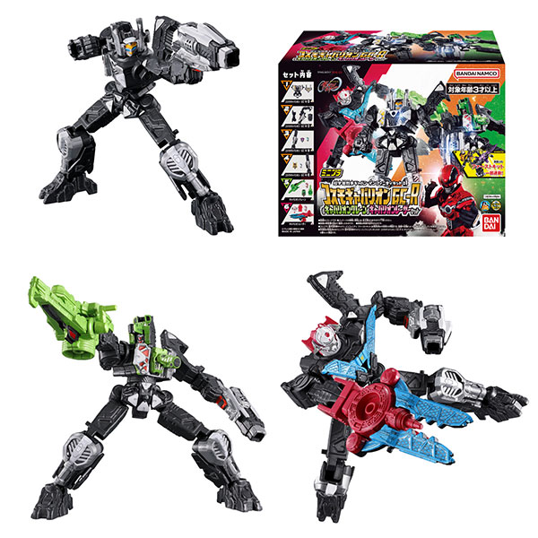 【食玩】ミニプラ 超宇宙刑事ギャバン インフィニティキット01『コスモギャバリオン GC-R ＆ ギャバリオンクレーン ＆ ギャバリオンレーザー セット』