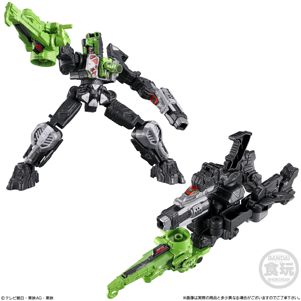 【食玩】ミニプラ 超宇宙刑事ギャバン インフィニティキット01『コスモギャバリオン GC-R ＆ ギャバリオンクレーン ＆ ギャバリオンレーザー セット』-006