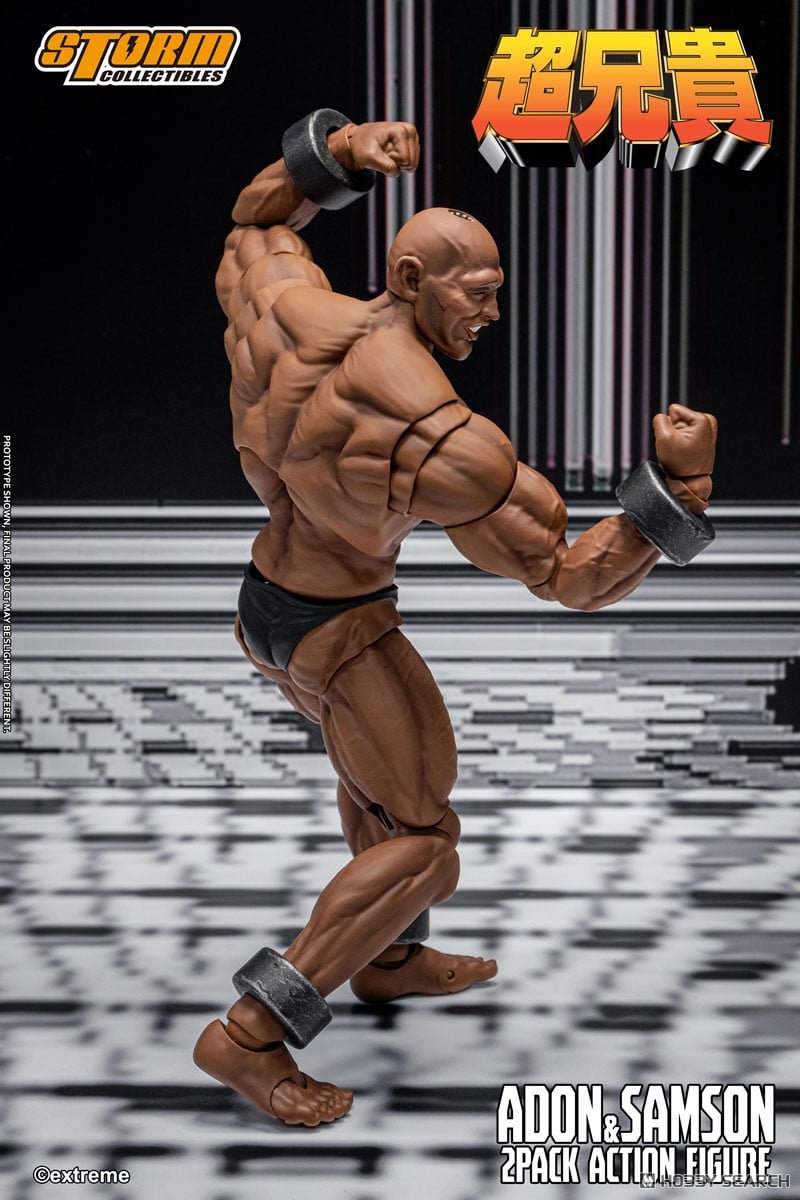 超兄貴『アドン&サムソン 2パック』アクションフィギュア-017