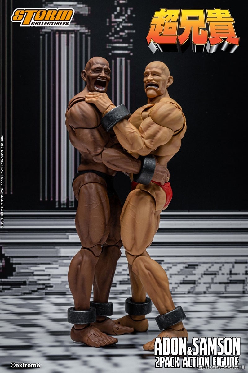超兄貴『アドン&サムソン 2パック』アクションフィギュア-020
