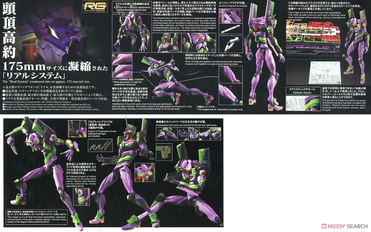 【再販】RG『汎用ヒト型決戦兵器 人造人間エヴァンゲリオン初号機』ヱヴァンゲリヲン新劇場版 プラモデル-022