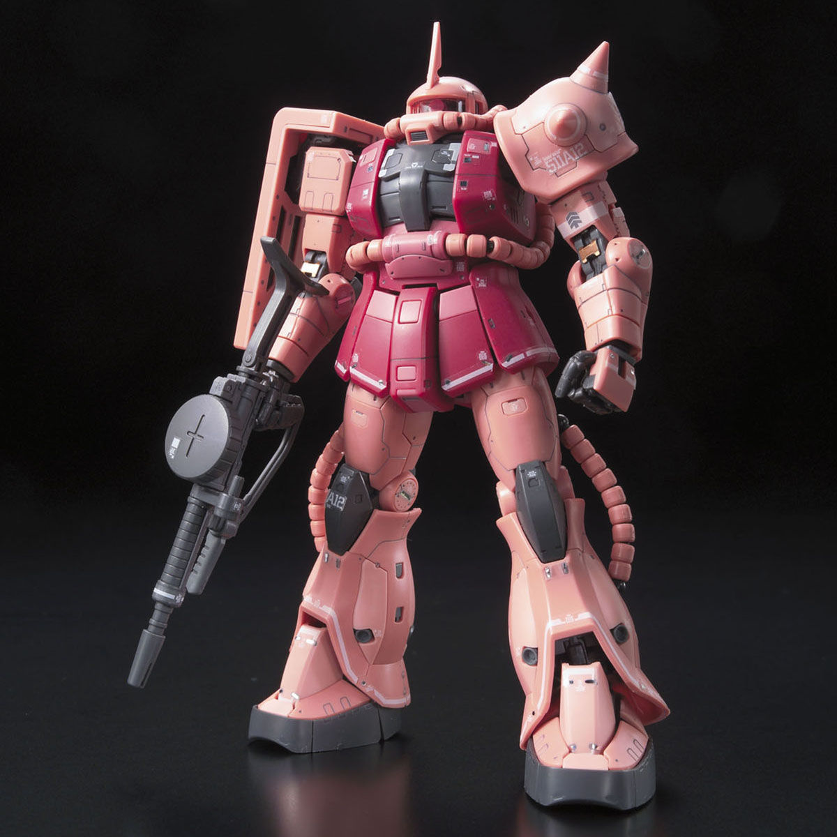 【再販】RG 1/144『MS-06S シャア専用ザク』機動戦士ガンダム プラモデル-002