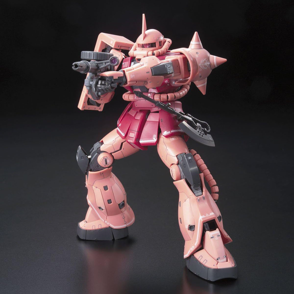 【再販】RG 1/144『MS-06S シャア専用ザク』機動戦士ガンダム プラモデル-003