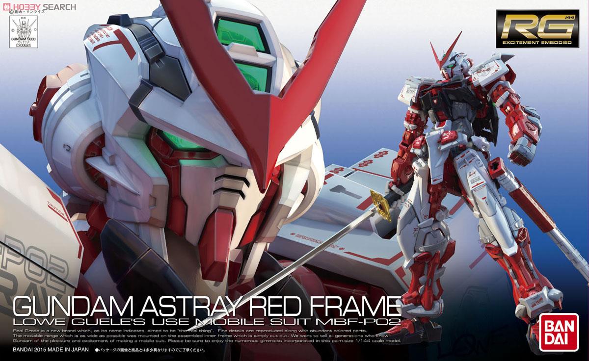 【再販】RG 1/144『MBF-P02 ガンダムアストレイ レッドフレーム』機動戦士ガンダムSEED ASTRAY プラモデル-001