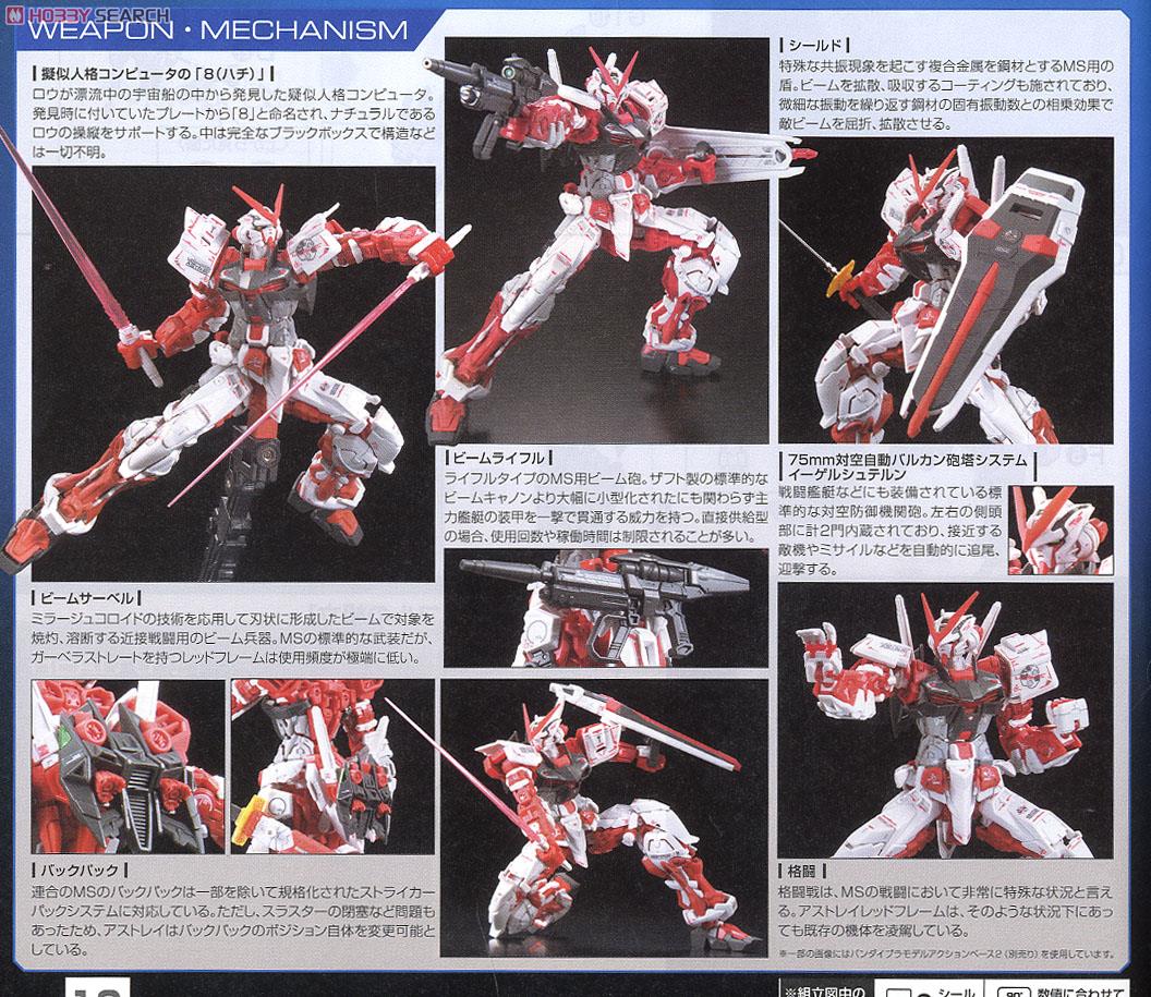 【再販】RG 1/144『MBF-P02 ガンダムアストレイ レッドフレーム』機動戦士ガンダムSEED ASTRAY プラモデル-019