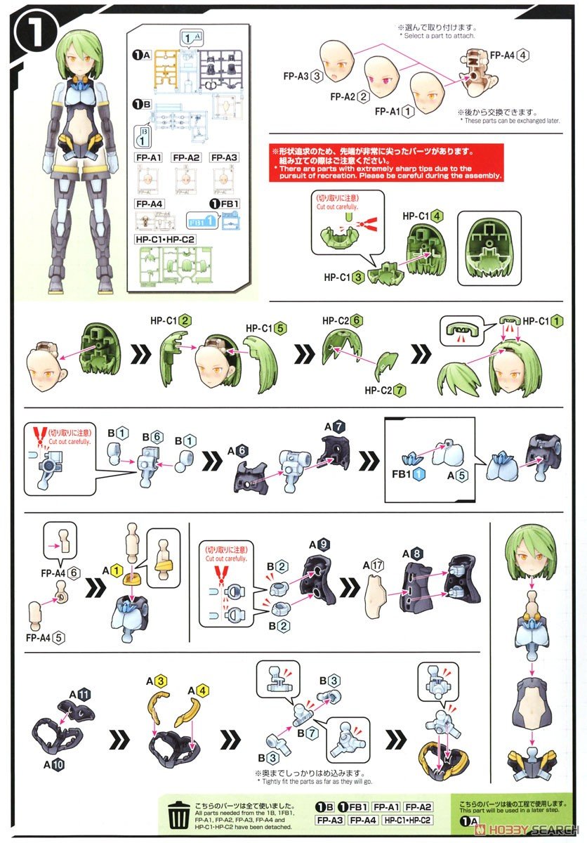 【再販】30MS『SIS-Ac25g ファル=ファリーナ（コンダクターフォーム）』30 MINUTES SISTERS プラモデル-025