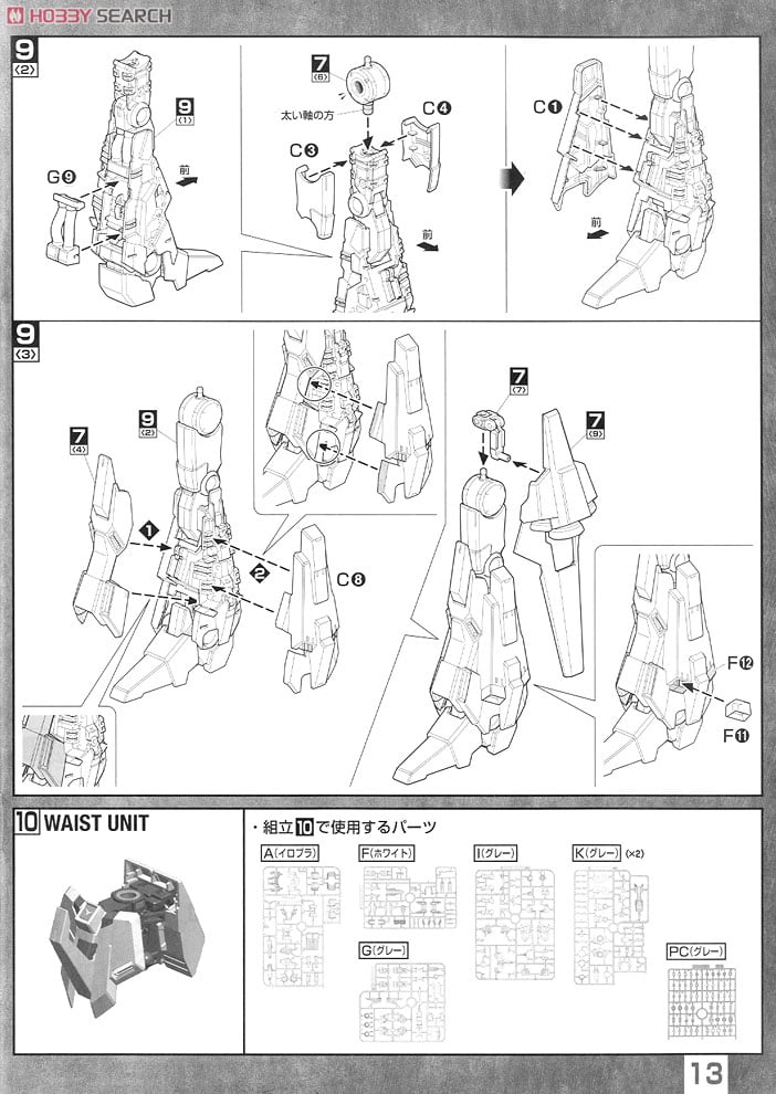 【再販】MG 1/100『リゼルC型（ディフェンサーa+bユニット/ゼネラル・レビル配備機）』機動戦士ガンダムUC プラモデル-033