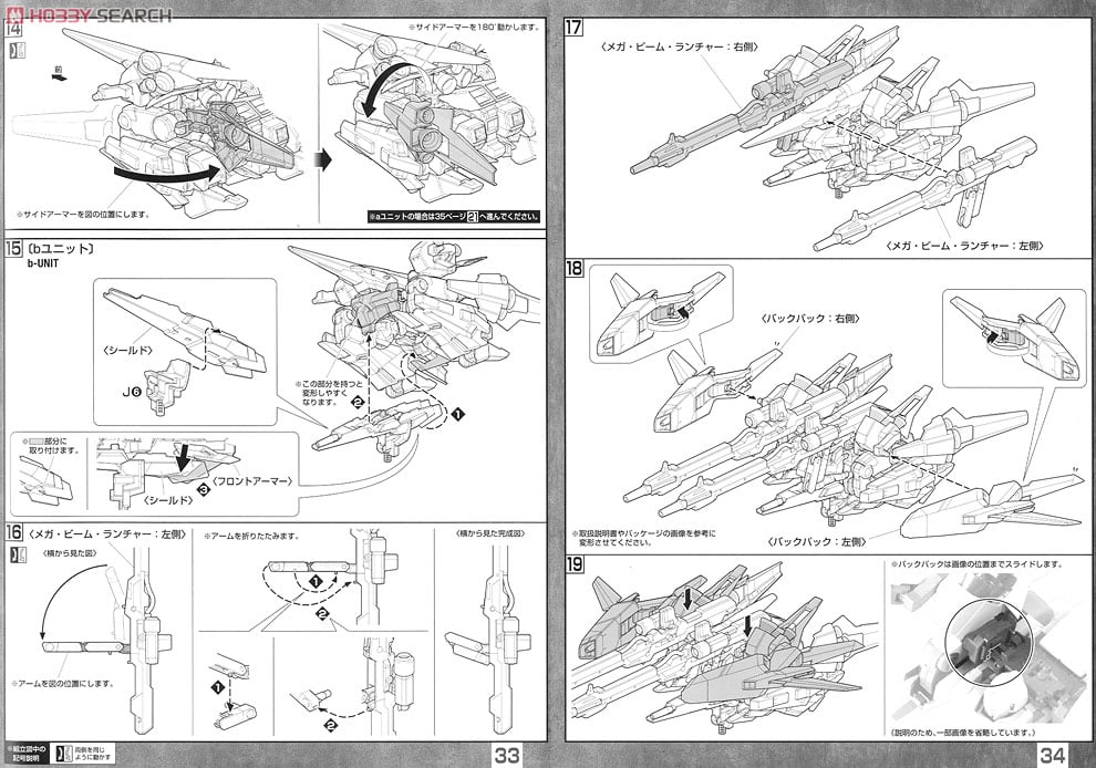 【再販】MG 1/100『リゼルC型（ディフェンサーa+bユニット/ゼネラル・レビル配備機）』機動戦士ガンダムUC プラモデル-044