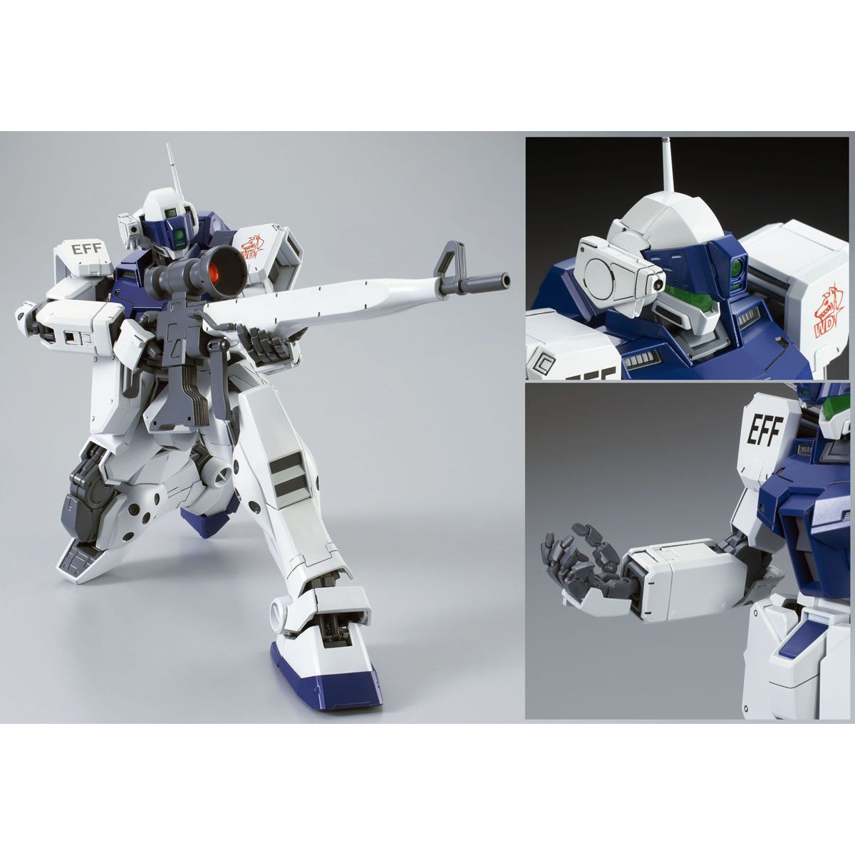 【限定販売】【再販】MG 1/100『ジム・スナイパーII（ホワイト・ディンゴ隊仕様）』機動戦士ガンダム外伝 コロニーの落ちた地で･･･ プラモデル-008